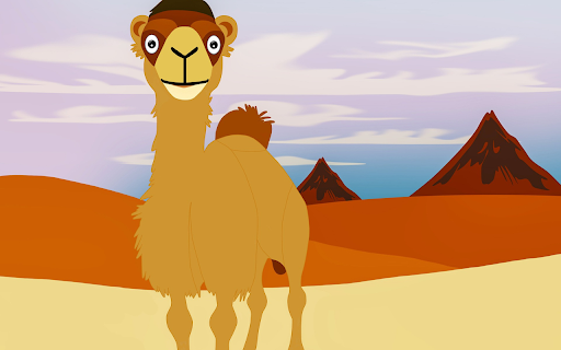 Cute camel painting  from Chrome web store to be run with OffiDocs Chromium online