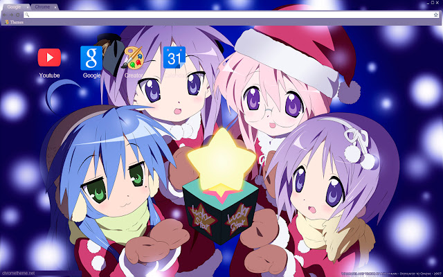 Cute christmas anime kids1280x720  from Chrome web store to be run with OffiDocs Chromium online