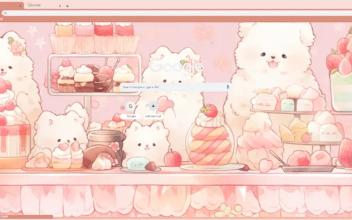 Cute Doggo Theme  from Chrome web store to be run with OffiDocs Chromium online