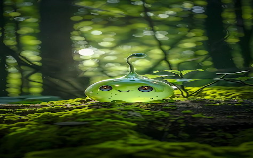 Cute little creature wallpaper  from Chrome web store to be run with OffiDocs Chromium online