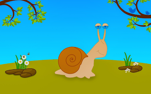 Cute Snail  from Chrome web store to be run with OffiDocs Chromium online