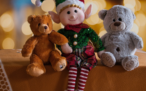 Cute teddy bears  from Chrome web store to be run with OffiDocs Chromium online
