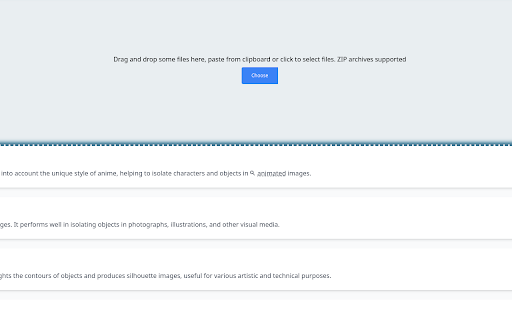 Cut out the background of an image  from Chrome web store to be run with OffiDocs Chromium online