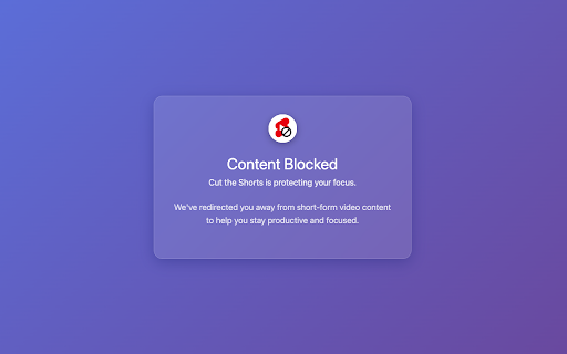 Cut the Shorts  from Chrome web store to be run with OffiDocs Chromium online