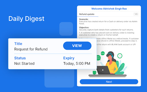 CxFirst Agent Assist  Quality  from Chrome web store to be run with OffiDocs Chromium online