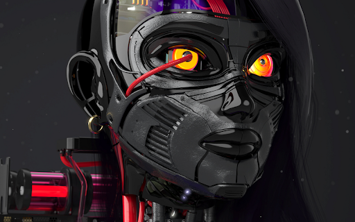 Cybernetic Portrait  from Chrome web store to be run with OffiDocs Chromium online