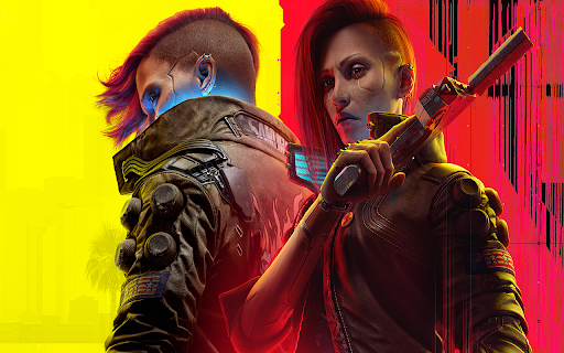Cyberpunk 2077: Phantom Liberty Browser Theme  from Chrome web store to be run with OffiDocs Chromium online