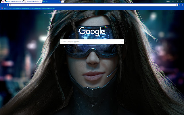 Cyberpunk 2077 Scifi Girl THEME CHROME 2018 mula sa Chrome web store na tatakbo sa OffiDocs Chromium online