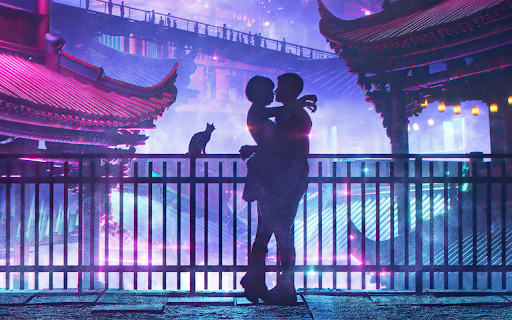 Cyberpunk Romance  from Chrome web store to be run with OffiDocs Chromium online