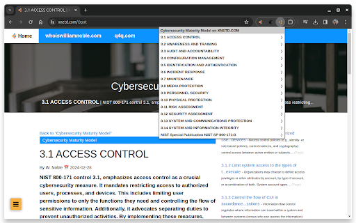 Cybersecurity Maturity Model  from Chrome web store to be run with OffiDocs Chromium online