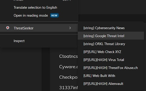 Cyber Seeker  from Chrome web store to be run with OffiDocs Chromium online