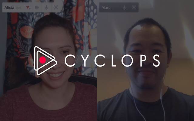 Cyclops Screen Sharing  from Chrome web store to be run with OffiDocs Chromium online