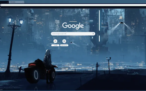 Cyperpunk City  from Chrome web store to be run with OffiDocs Chromium online