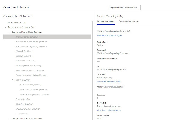 D365 Ribbon Debug Activator  from Chrome web store to be run with OffiDocs Chromium online