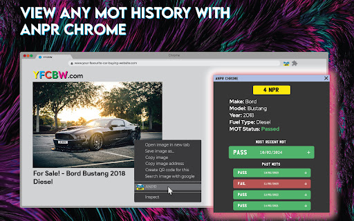 Dabers ANPR  from Chrome web store to be run with OffiDocs Chromium online