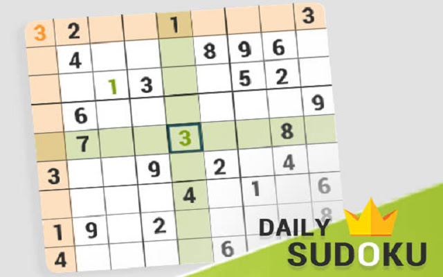 Dagelijkse Sudoku  from Chrome web store to be run with OffiDocs Chromium online