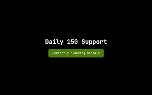 Daily 150 Consistency  from Chrome web store to be run with OffiDocs Chromium online