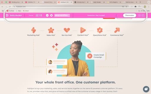 Daily Docket  from Chrome web store to be run with OffiDocs Chromium online