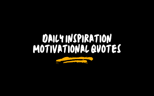 Daily Inspiration Motivational Quotes  from Chrome web store to be run with OffiDocs Chromium online