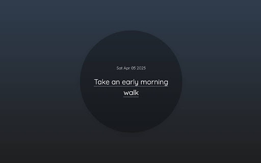 Daily Mindful Prompt  from Chrome web store to be run with OffiDocs Chromium online