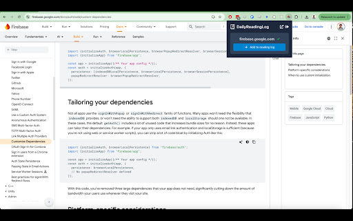 Daily Reading Log  from Chrome web store to be run with OffiDocs Chromium online