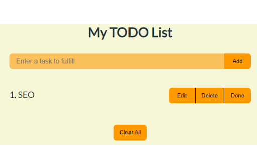 Daily TODO list  from Chrome web store to be run with OffiDocs Chromium online