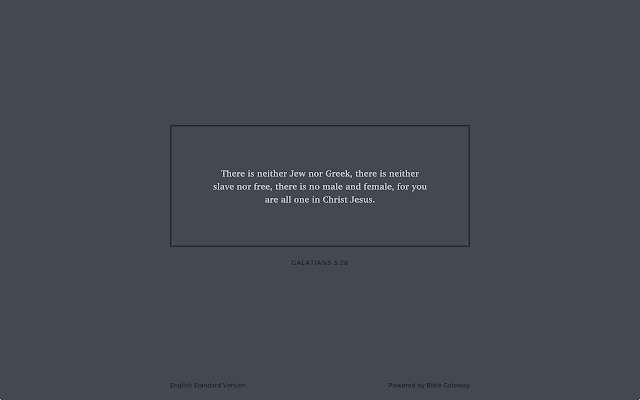 DailyVerse  from Chrome web store to be run with OffiDocs Chromium online