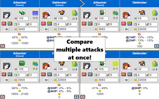 Damage Calculator +  from Chrome web store to be run with OffiDocs Chromium online