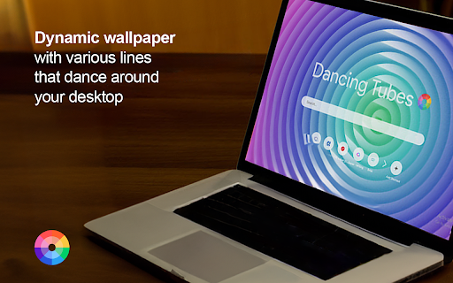 Dancing Tubes  from Chrome web store to be run with OffiDocs Chromium online