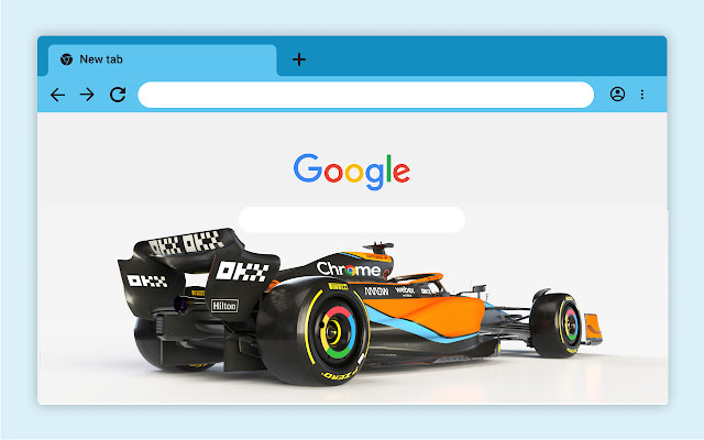 Daniel Ricciardos MCL36 McLaren Blue  from Chrome web store to be run with OffiDocs Chromium online