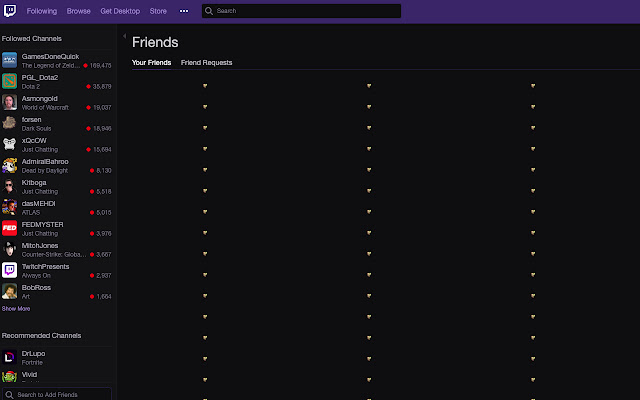 dankCircle preloader for Twitch  from Chrome web store to be run with OffiDocs Chromium online