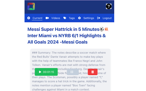 DapperMarkBookmark your favorite YouTube videos  from Chrome web store to be run with OffiDocs Chromium online