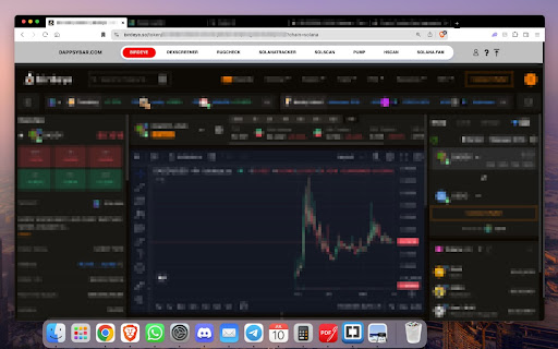 Dappysbar  from Chrome web store to be run with OffiDocs Chromium online