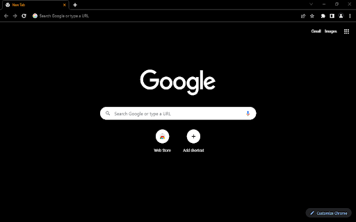 Dark Carrot Super Dark Theme  from Chrome web store to be run with OffiDocs Chromium online