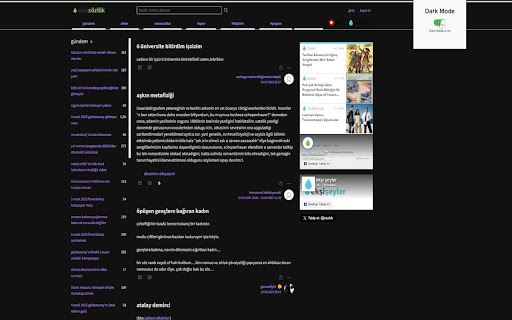 Darkest Dark Mode  from Chrome web store to be run with OffiDocs Chromium online
