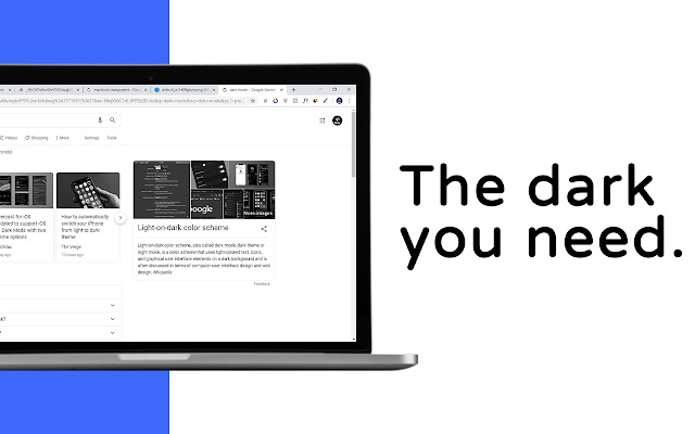 Darkify  from Chrome web store to be run with OffiDocs Chromium online