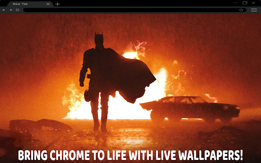 Dark Knight Batman Live Wallpaper  from Chrome web store to be run with OffiDocs Chromium online