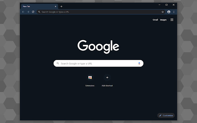 Dark L20 Blue  from Chrome web store to be run with OffiDocs Chromium online