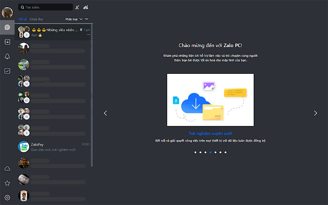 DarkMode for Zalo  from Chrome web store to be run with OffiDocs Chromium online