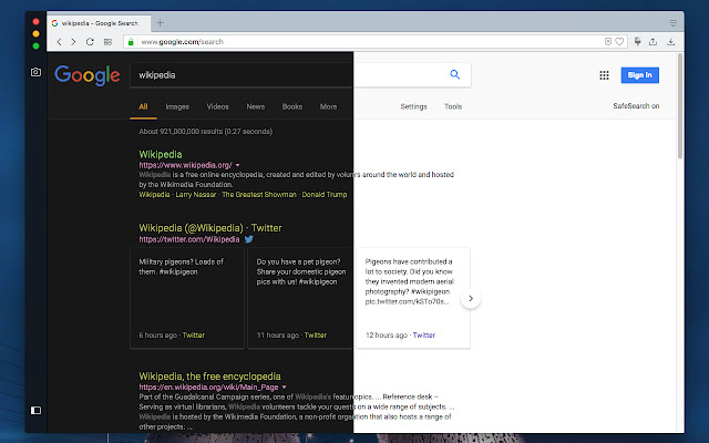 Dark Mode Global  from Chrome web store to be run with OffiDocs Chromium online
