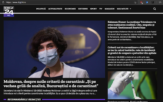 DarkMode News  from Chrome web store to be run with OffiDocs Chromium online