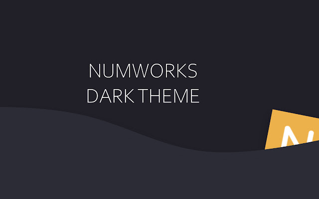 Dark Numworks  from Chrome web store to be run with OffiDocs Chromium online