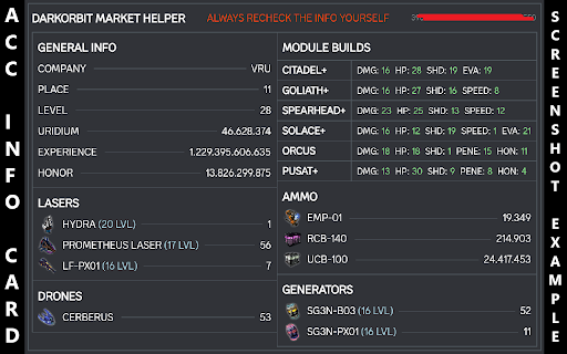 DarkOrbit Market Helper from Chrome web store to be run with OffiDocs Chromium online DarkOrbit Market Helper from Chrome web store to be run with OffiDocs Chromium online