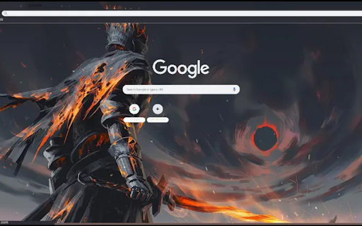 Dark Souls 3 Theme  from Chrome web store to be run with OffiDocs Chromium online