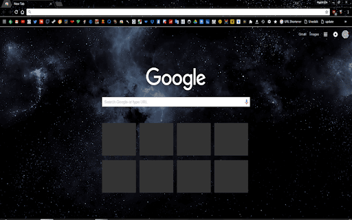 Dark Space Theme  from Chrome web store to be run with OffiDocs Chromium online