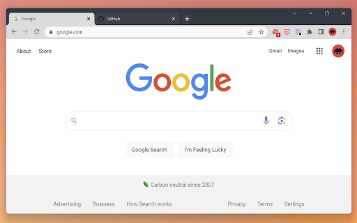 Dark Sublime  from Chrome web store to be run with OffiDocs Chromium online