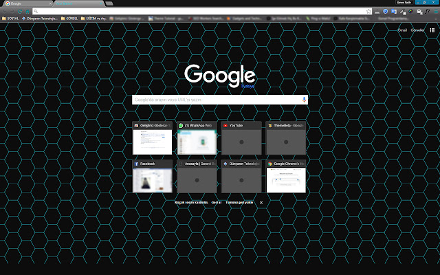 Dark Tech Soft Chrome Theme  from Chrome web store to be run with OffiDocs Chromium online