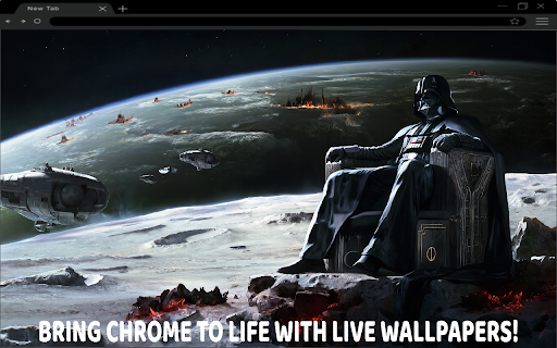 Darth Vader Galactic Throne Live Wallpaper  from Chrome web store to be run with OffiDocs Chromium online