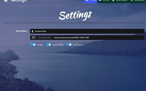 Dashboard of Bookmarks  from Chrome web store to be run with OffiDocs Chromium online