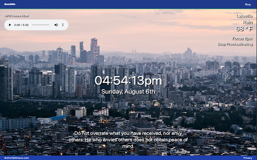 DashMo  from Chrome web store to be run with OffiDocs Chromium online